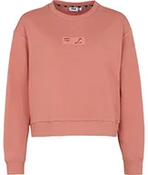 Bluzy damskie - FILA Damska bluza Bansko Cropped Crew Sweat Sweat, Tea Rose, XS - miniaturka - grafika 1