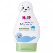 Hipp Babysanft Żel-Foczka 3w1 do mycia ciała i włosów od 1. dnia życia 200 ml - Kosmetyki kąpielowe dla dzieci - miniaturka - grafika 1