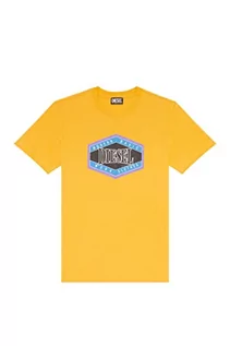 Koszulki męskie - Diesel T-diegor-e14 T-shirt męski, 21D-0 stopni, rozmiar L - grafika 1