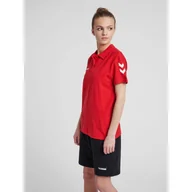 Tenis ziemny - Koszulka tenisowa polo damska Hummel Go Cotton Polo Woman - miniaturka - grafika 1
