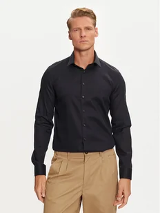 Calvin Klein Koszula K10K113521 Granatowy Slim Fit - Koszule męskie - miniaturka - grafika 1