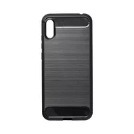 Etui i futerały do telefonów - Forcell Futerał CARBON do HUAWEI Y6 2019 czarny - miniaturka - grafika 1