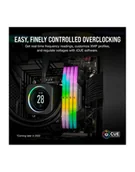 Pamięci RAM - CORSAIR VENGEANCE RGB 32GB 2x16GB DDR5 6200MT/s DIMM Unbuffered 36-46-46-100 STD PMIC XMP 3.0 Black Heatspreader PCB 1.4V - miniaturka - grafika 1