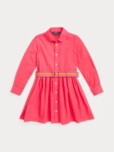 Polo Ralph Lauren Sukienka codzienna 312909813001 Różowy Regular Fit - Sukienki i spódniczki dla dziewczynek - miniaturka - grafika 1