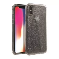 Etui i futerały do telefonów - UNIQ etui Clarion Tinsel iPhone Xs Max czarny/vapour smoke - miniaturka - grafika 1