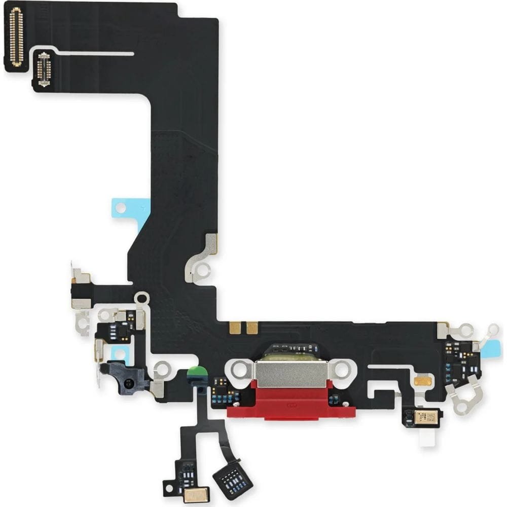 Złącze gniazdo ładowania dock iPhone 13 Mini ORG czerwone