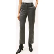 Spodnie damskie - Tommy Hilfiger Spodnie Straight fit - miniaturka - grafika 1