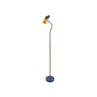 Lampy stojące - Niebieska lampa stojąca z metalowym kloszem (wysokość 133,5 cm) Mouse – GTV - miniaturka - grafika 1