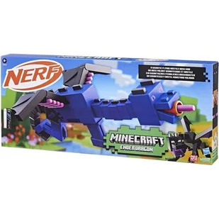 Wyrzutnia Nerf Minecraft Ender Dragon F7912EU4 - Zabawki militarne - miniaturka - grafika 1