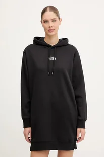 The North Face sukienka Essential Relaxed kolor czarny mini oversize NF0A8EEEJK31 - Sukienki - miniaturka - grafika 1