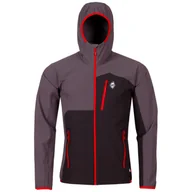 Kurtki męskie - Męska kurtka softshellowa High Point Versa Hoody Jacket Rozmiar: S / Kolor: czarny/czerwony - miniaturka - grafika 1