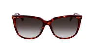 Okulary przeciwsłoneczne - Calvin Klein Okulary przeciwsłoneczne, 609 Burgundowa Hawana, rozmiar uniwersalny - miniaturka - grafika 1