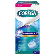 Higiena protez i aparatów ortodontycznych - Corega Tabs Bio Formula Tabletki do czyszczenia protez zębowych Smak miętowy - miniaturka - grafika 1