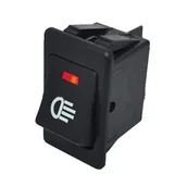 Akcesoria motoryzacyjne - Przełącznik klawiszowy do świateł ASW-17D 12V LED - czerwony - miniaturka - grafika 1