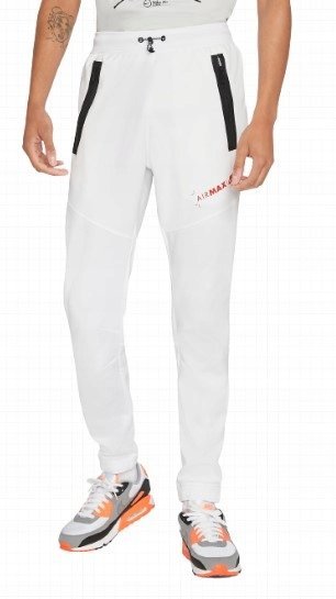 XL SPODNIE MESKIE NIKE SPORTSWEAR AIR DC2552-100 BIALE SPORTOWE DRESY