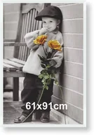 Ramki na zdjęcia - Rama aluminiowa 61x91cm biała - AL11 / ARTVIC - miniaturka - grafika 1