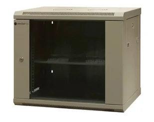 EmiterNet Szafa wisząca niedzielona 19'' 9U, niezmontowana, drzwi blacha/ szkło, 600x450x500mm szer./gł./wys. - Akcesoria do serwerów - miniaturka - grafika 1