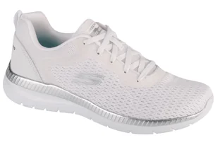 Skechers Bountiful - Quick Path 12607-WSL, Damskie, buty sneakers, Biały - Moda i Uroda OUTLET - miniaturka - grafika 1