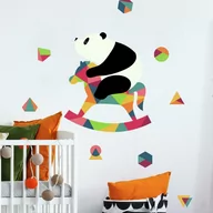 Naklejki na ścianę - Naklejka Panda By Andy Westface Rmk4118Gm - miniaturka - grafika 1