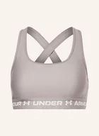 Biustonosze - Under Armour Biustonosz Sportowy Armour® Mid Crossback grau - miniaturka - grafika 1
