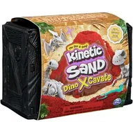 Masy plastyczne - Kinetic Sand Dino XCavate zestaw poszukiwanie szkieletu dinozaura piasek i akcesoria - miniaturka - grafika 1
