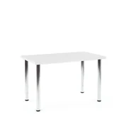 Stoły - Stół 120 x 60 x 75 Modex 120 Biały Mat Halmar - miniaturka - grafika 1