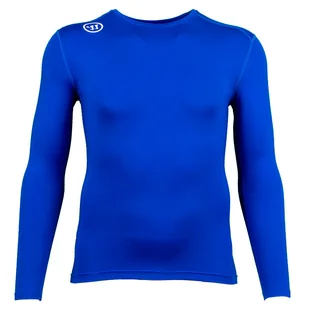 Koszulka męska Warrior  Compression LS Senior S, Niebieski - Koszulki sportowe męskie - miniaturka - grafika 1