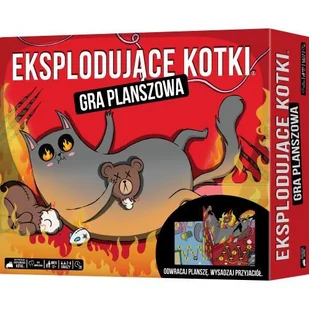 Eksplodujące Kotki Gra planszowa - gra planszowa - Gry planszowe - miniaturka - grafika 1