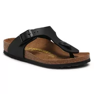 Klapki i japonki damskie - Birkenstock Japonki Gizeh Kinder 846143 Black - miniaturka - grafika 1