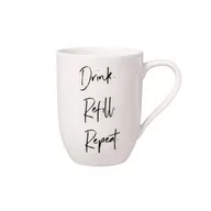 Kubki - Kubek Drink. Refill. Repeat. Statement Villeroy & Boch - miniaturka - grafika 1