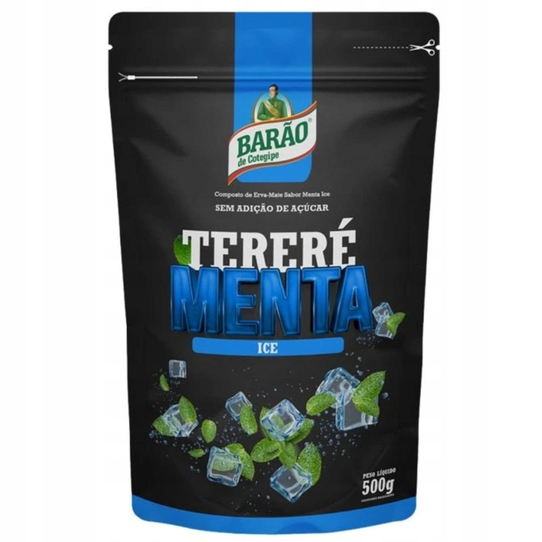 Yerba Mate Barao De Cotegipe TERERE Menta Ice 0,5kg (Lodowa) 500g