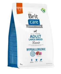 BRIT CARE Dog Hypoallergenic Adult Large Breed Lamb 3kg - Sucha karma dla psów - miniaturka - grafika 2