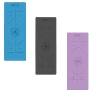 Mata do ćwiczeń jogi kauczukowa 183x61x0,4 cm 4FIZJO - antypoślizgowa - różne kolory