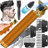 Trymery - Maszynka Do Strzyżenia Golenia Włosów Brody Trymer Golarka Bezprzewodowa - miniaturka - grafika 1