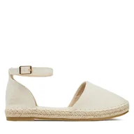 Espadryle damskie - Espadryle DeeZee E8265-6 Beżowy - miniaturka - grafika 1