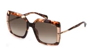Okulary przeciwsłoneczne - Okulary POLICE SPLG23-5702AD. Okulary przeciwsłoneczne, Kolor havana. Kobieta. - miniaturka - grafika 1