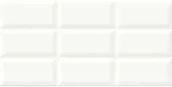 Płytki ceramiczne - Płytka ścienna ICE WHITE BRICK structure white glossy 29,7x60 #019 gat. II - miniaturka - grafika 1