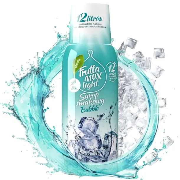 Syrop Do Saturatora Koncentrat Fruttamax Light 0,5l Do 12l Napoju Bez Cukru