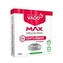 Vaco Spirale na komary MAX 6 szt - Zwalczanie i odstraszanie szkodników - miniaturka - grafika 1