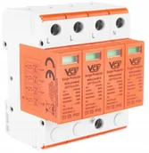 Panele fotowoltaiczne - Ogranicznik przepięć T1T2 (B+C) 4P 5kA, AC - miniaturka - grafika 1