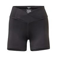 Spodenki damskie - Reebok Damskie szorty do treningu podstawowe, czarne, 2XL, Nocna czerń, XXL - miniaturka - grafika 1