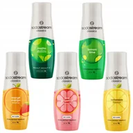 Syropy i koncentraty owocowe - SODASTREAM LemonLime + Lemonade + Grapefruit + Orange-Mango + Mojito syropy - miniaturka - grafika 1