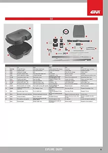 Givi Z156 część zamienna zamek do E26/E27/E28/E280, czarny, 40 - Kufry i sakwy motocyklowe - miniaturka - grafika 1