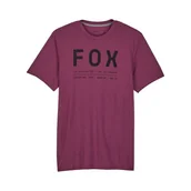 Koszulki męskie - T-SHIRT FOX NON STOP SS TECH TEE SANGRIA - miniaturka - grafika 1
