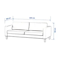 Pokrowce na meble - Pokrowiec na sofę Karlstad rozkładaną - miniaturka - grafika 1