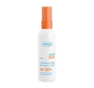 Ziaja Sopot Sun nawilżający krem do twarzy i ciała SPF50+ 90ml - Balsamy i kremy do opalania - miniaturka - grafika 1