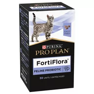 Suplementy i witaminy dla kotów - Purina Pro Plan Fortiflora Feline Probiotic, kostki do żucia - 2 x 15 g (2 x 30 szt.) - miniaturka - grafika 1