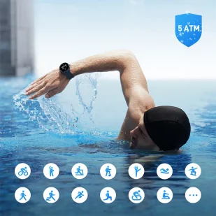 Maimo Watch R WT2001 70mai Niebieski - Smartwatch - miniaturka - grafika 12