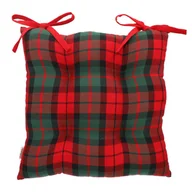 Poduszki na krzesła - Poduszka na krzesło w kratę TARTAN 38x38 cm - miniaturka - grafika 1
