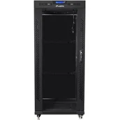 Szafy rack - Lanberg Szafa RACK 19" 37U FF01-8037-12BL Czarny FF01-8037-12BL - miniaturka - grafika 1